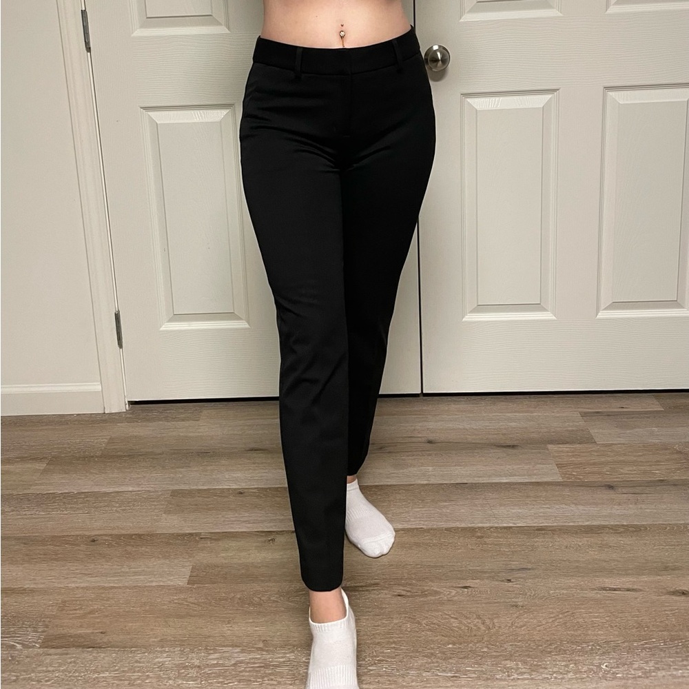 Columnist ankle mid-rise stretch pants by Express